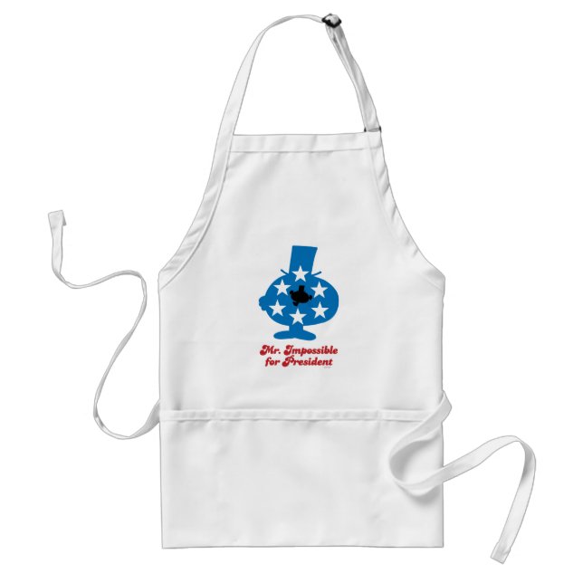 Mr. Impossible For President Standard Apron (Front)