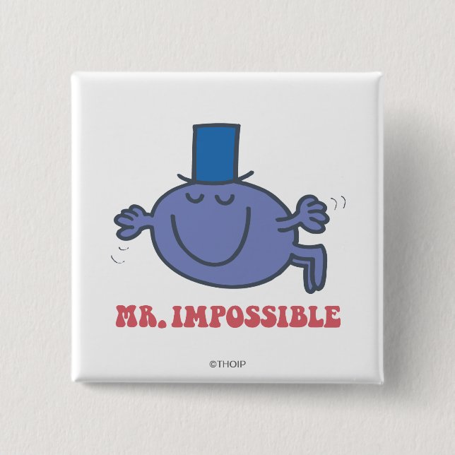 Mr. Impossible In Flight 15 Cm Square Badge (Front)
