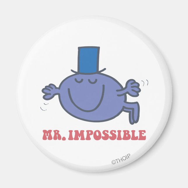 Mr. Impossible In Flight Magnet (Front)