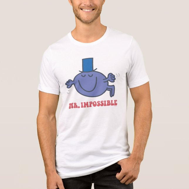 Mr. Impossible In Flight Tri-Blend Shirt (Front)