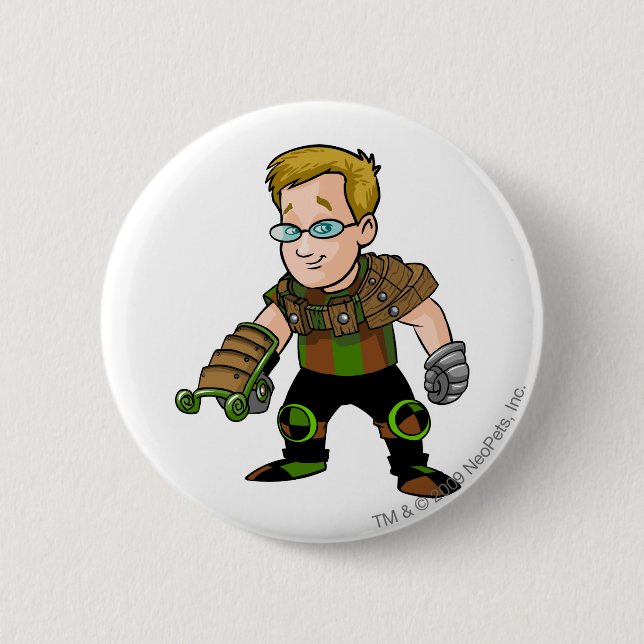 Mr. Insane Kiko Lake Staff Player 6 Cm Round Badge (Front)