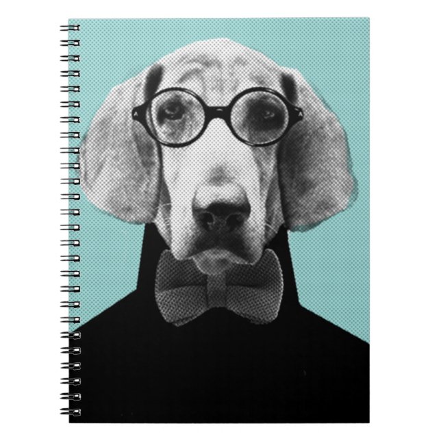 Mr Italian Bloodhound Notebook (Front)