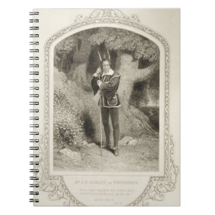 Mr J.P. Harley as Touchstone, Act V Scene 1, in As Notebook