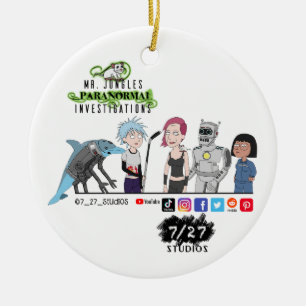 Mr. Jungles Paranormal Investigations Ornament