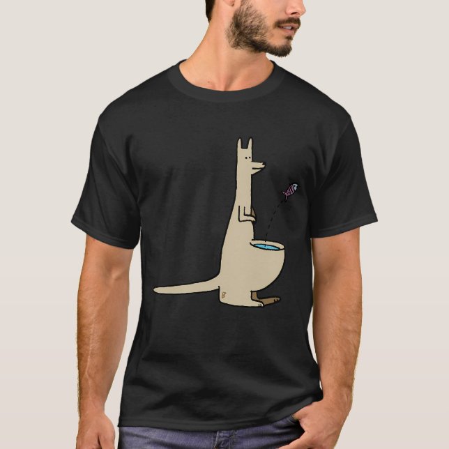 Mr. Kangaroo's Fish Bowl T-Shirt (Front)