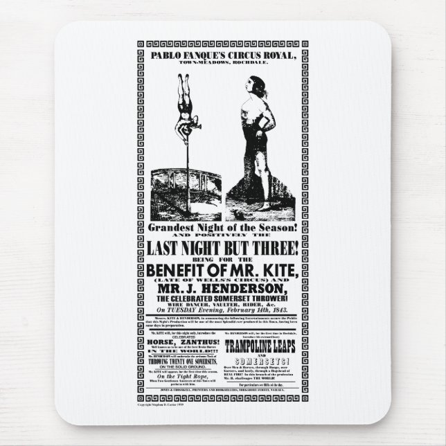 Mr Kite - Mousepad (Front)