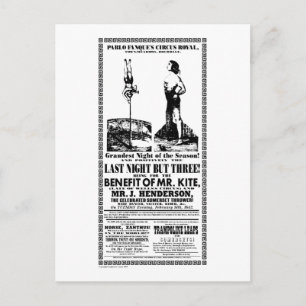 Mr Kite - Postcard