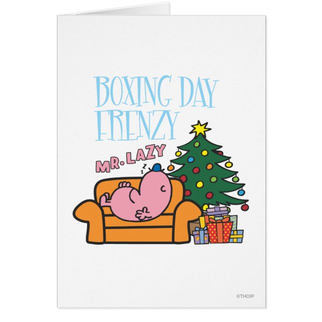 Mr. Lazy Resting On A Couch (Front)