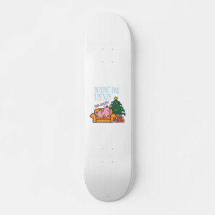 Mr. Lazy Resting On A Couch Skateboard