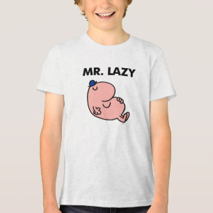 Mr. Lazy Snoozing Away Tri-Blend Shirt
