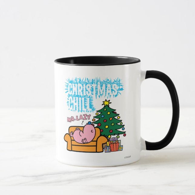Mr. Lazy's Christmas Chill Mug (Right)