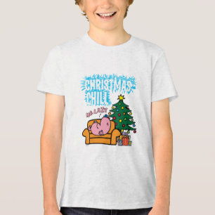 Mr. Lazy's Christmas Chill Tri-Blend Shirt