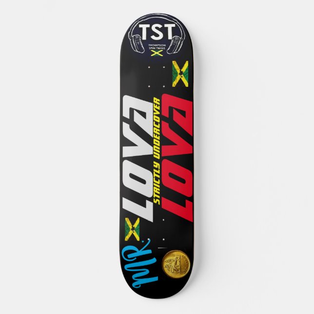 MR LOVA LOVA  8 1/2" Skateboard Deck (Front)