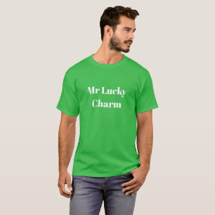 Mr Lucky Charm St Patricks Day Holiday Novelty T T-Shirt