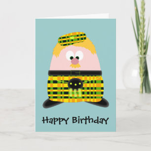 Mr Mac Haggis Card