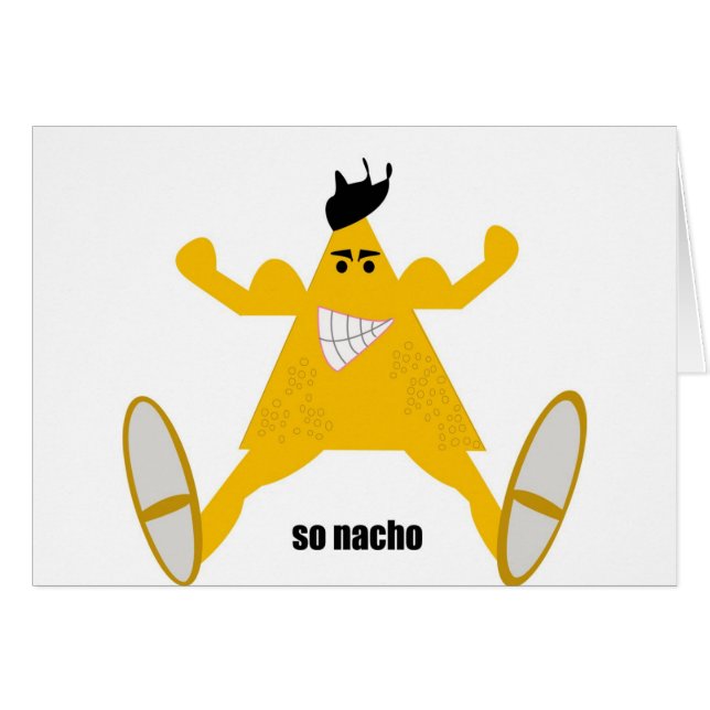 Mr Macho Nacho (Front Horizontal)