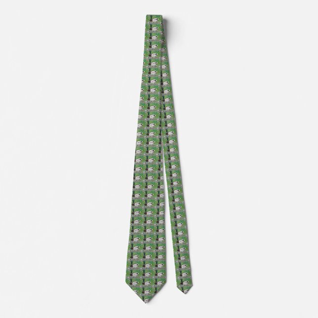 Mr Mallard Duck Painting Tie (Front)
