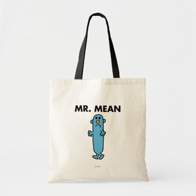 Mr. Mean | Classic Pose Tote Bag (Front)