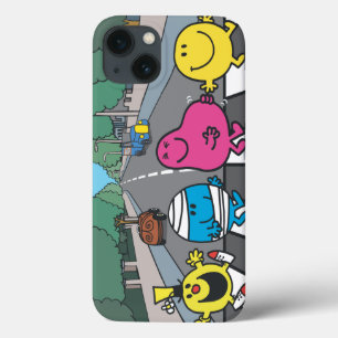 Mr. Men Abbey Road Walkers iPhone 13 Case