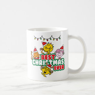 Mr Men Little Miss Best Christmas Ever Coffee Mug