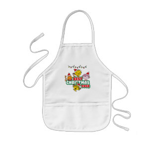 Mr Men Little Miss Best Christmas Ever Kids Apron