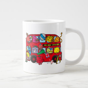Mr. Men & Little Miss Bus Large Coffee Mug