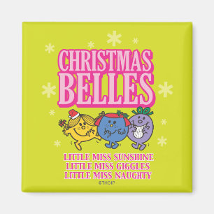 Mr. Men Little Miss Christmas Belles Magnet