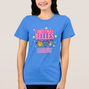 Mr. Men Little Miss Christmas Belles Tri-Blend Shirt