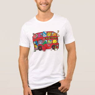 Mr. Men & Little Miss Crowded Bus Tri-Blend Shirt