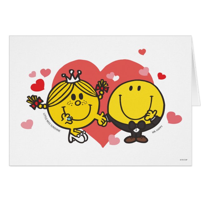 Mr. Men Little Miss Happy Sunshine Wedding (Front Horizontal)
