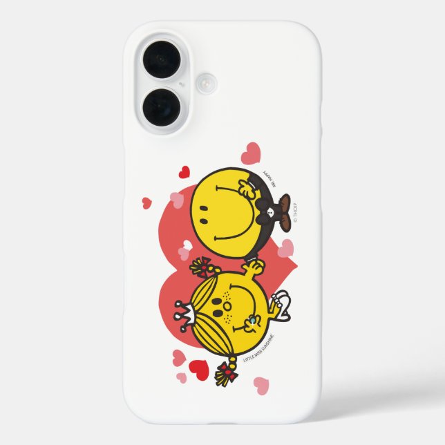 Mr. Men Little Miss Happy Sunshine Wedding Case-Mate iPhone Case (Back)