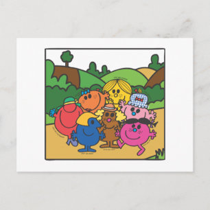 Mr. Men & Little Miss Mother's Day Postcard