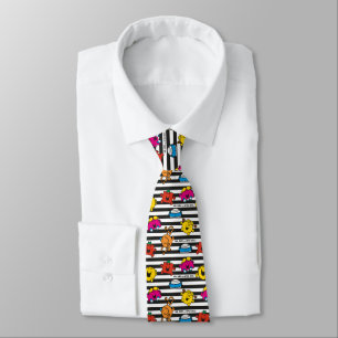 Mr Men & Little Miss   Stripes Pattern Tie