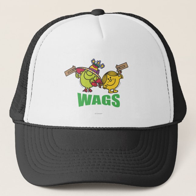 Mr. Men Little Miss Wags Trucker Hat (Front)