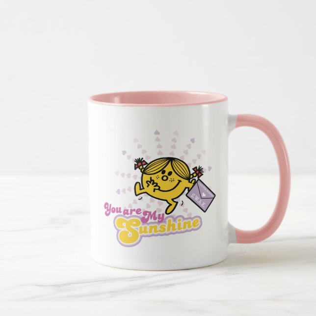 Mr. Men Little Miss "You Are My Sunshine" Mug (Right)