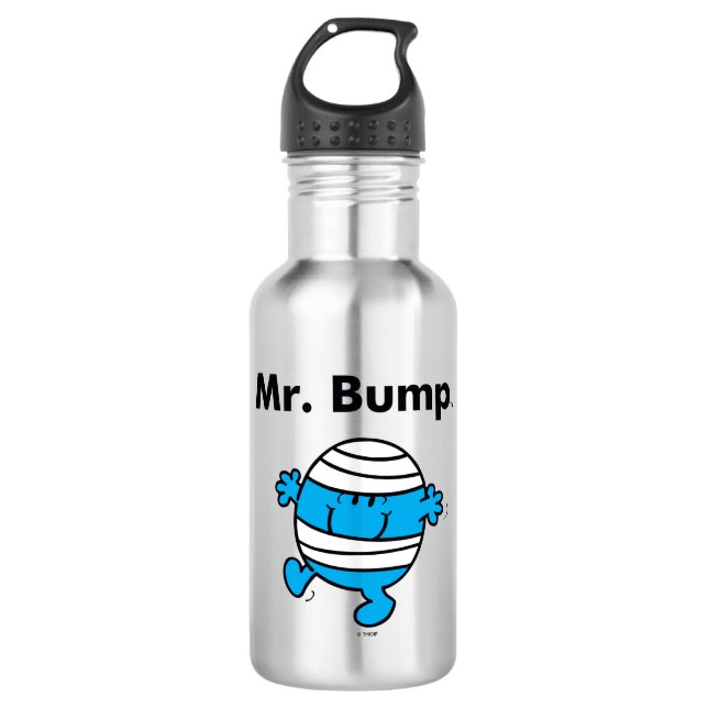 Mr. Men | Mr. Bump is a Clutz 532 Ml Water Bottle (Front)