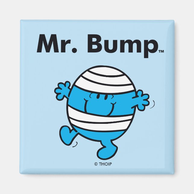 Mr. Men | Mr. Bump is a Clutz Magnet (Front)