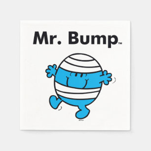 Mr. Men Mr. Bump is a Clutz Napkin