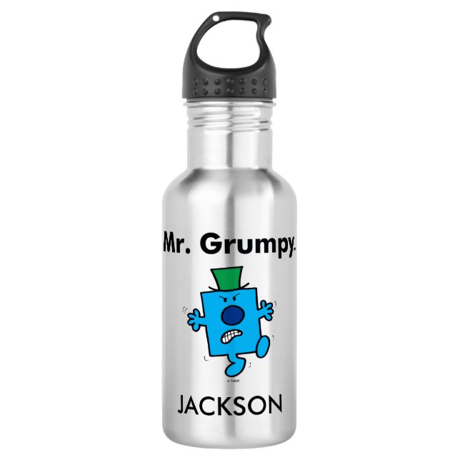 Mr. Men | Mr. Grumpy is a Grump 532 Ml Water Bottle (Front)