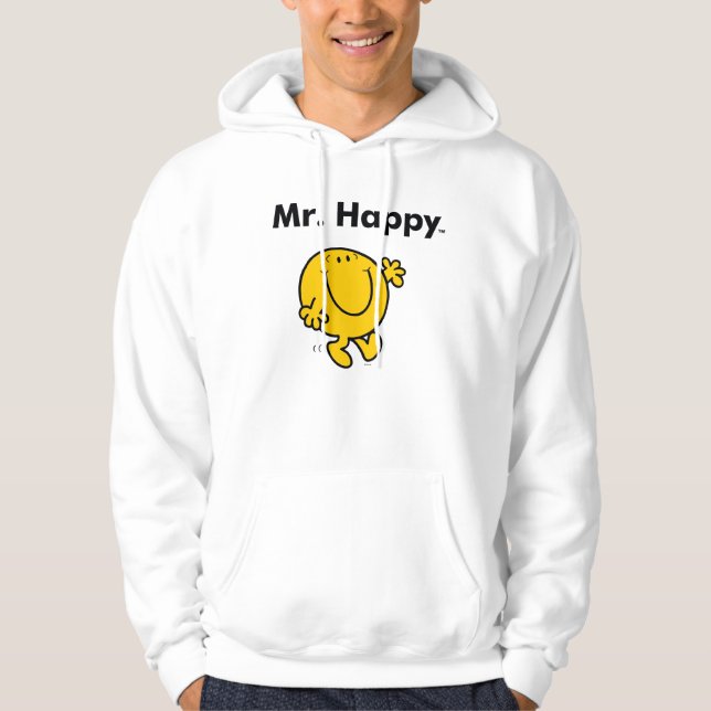 Mr. Men | Mr. Happy Is Always Happy Hoodie (Front)