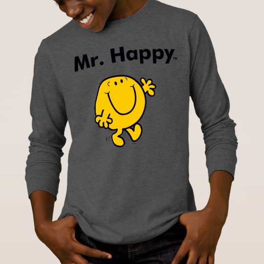 Mr Men Mr Happy Is Always Happy T Shirt Nz