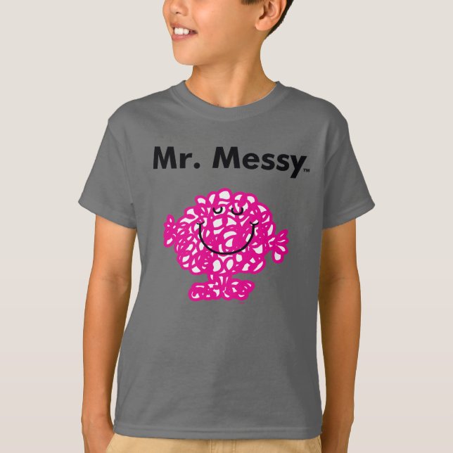 Mr. Men | Mr. Messy Is Cute, But Messy T-Shirt (Front)