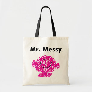 Mr. Men Mr. Messy Is Cute, But Messy Tote Bag