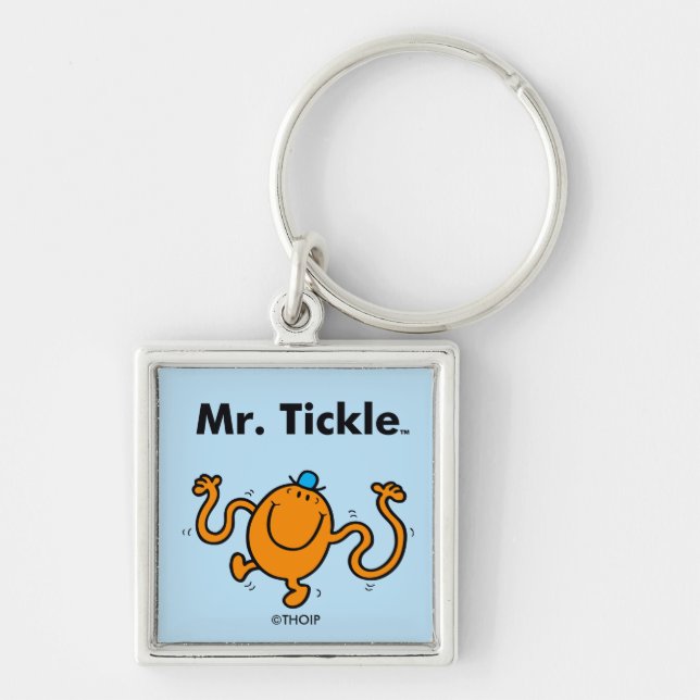 Mr. Men | Mr. Tickle Will Tickle Key Ring (Front)