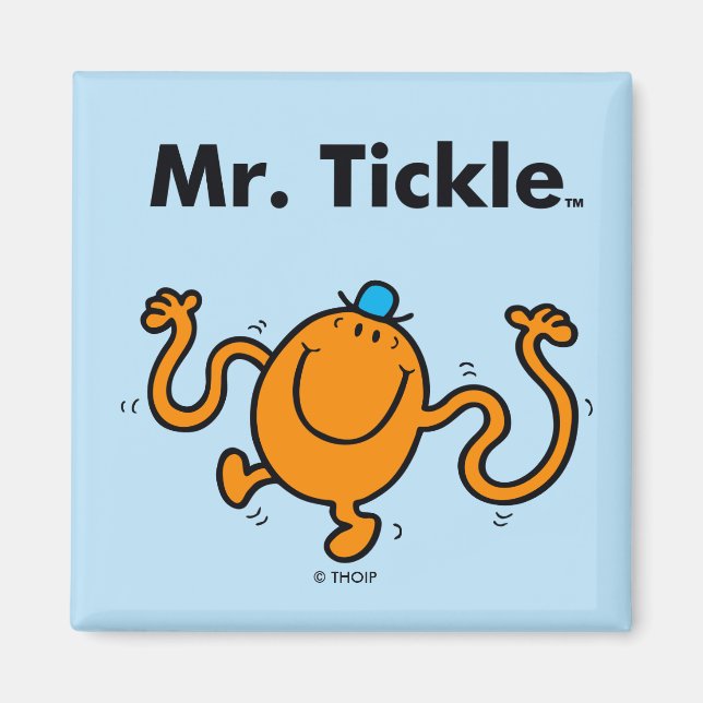 Mr. Men | Mr. Tickle Will Tickle Magnet (Front)