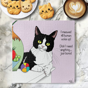 Mr. Meowy Cat Jigsaw Puzzle