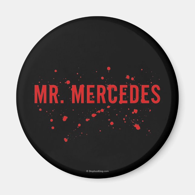 Mr. Mercedes Logo Magnet (Front)