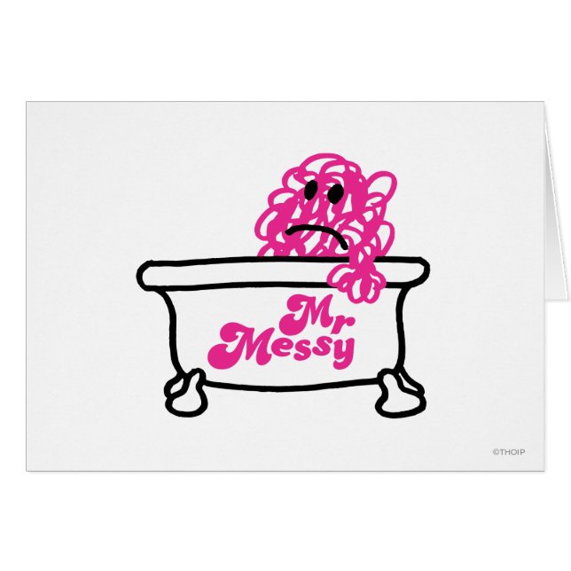 Mr. Messy | Bathtub Logo (Front Horizontal)