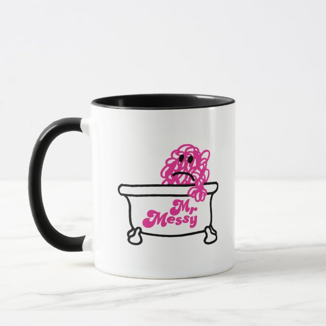 Mr. Messy | Bathtub Logo Mug (Left)