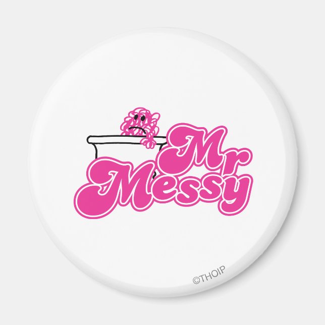 Mr. Messy | Bathtub Soaking Magnet (Front)